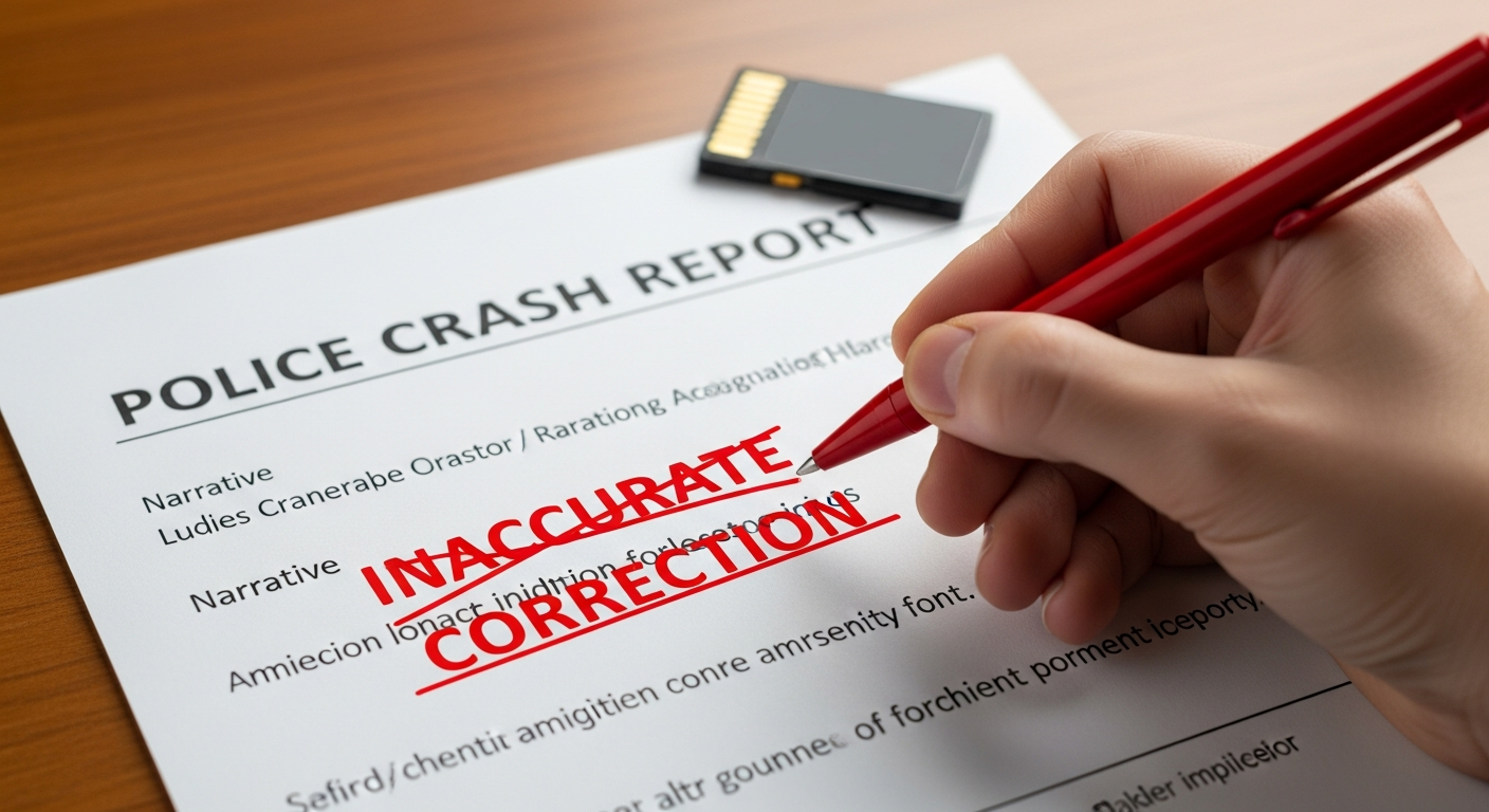 Police Report Is inaccurate