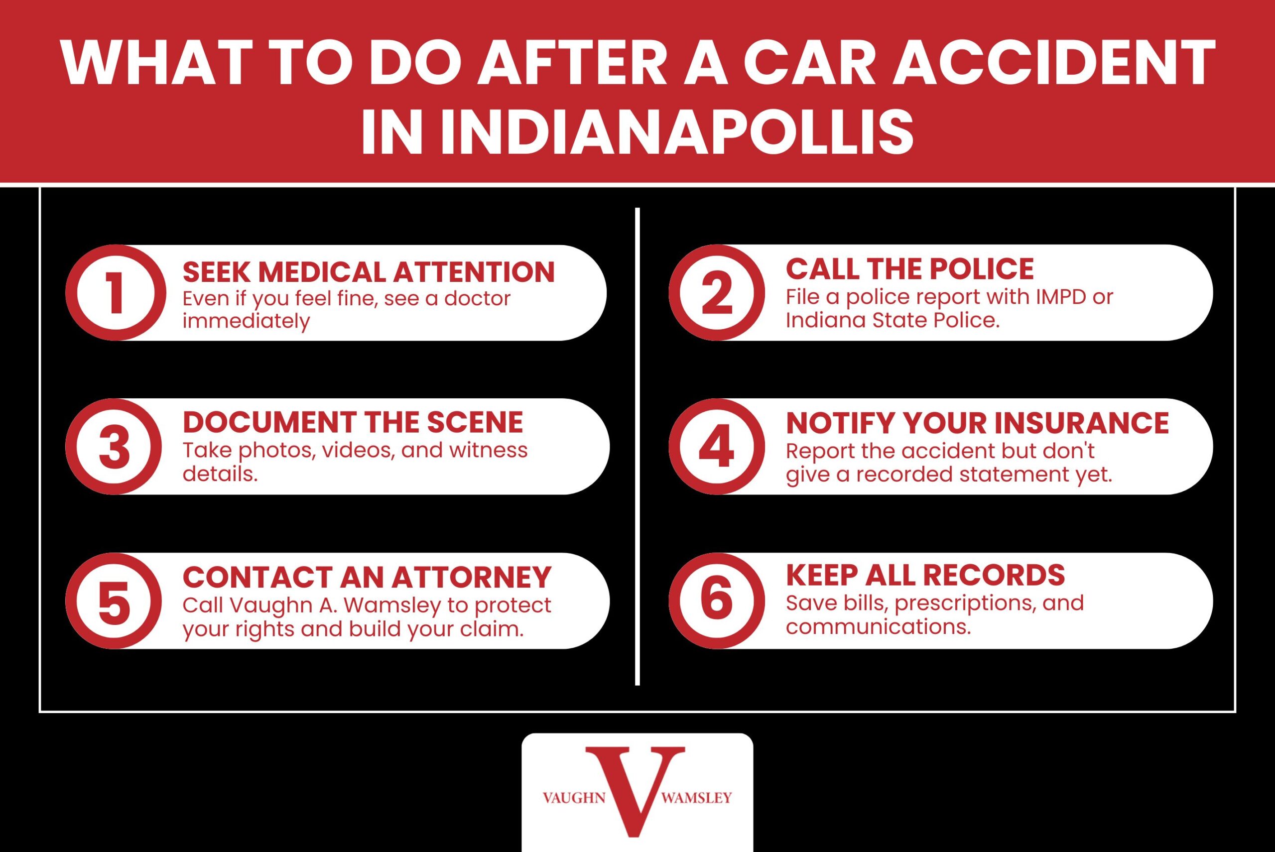 WHAT TO DO AFTER A CAR ACCIDENT IN INDIANAPOLLIS (2) WHAT TO DO AFTER A CAR ACCIDENT IN INDIANAPOLLIS (2)